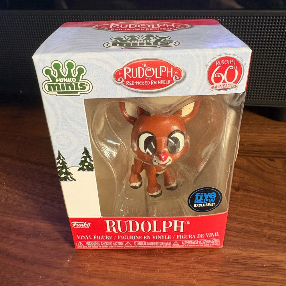 Funko Minis Rudolph Red and Brown Vinyl Figure